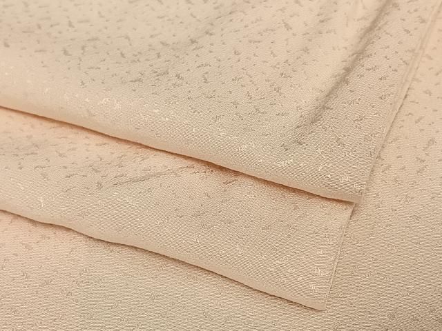 平和屋着物●上質な色無地 一斤染色 正絹 AABB6425zg