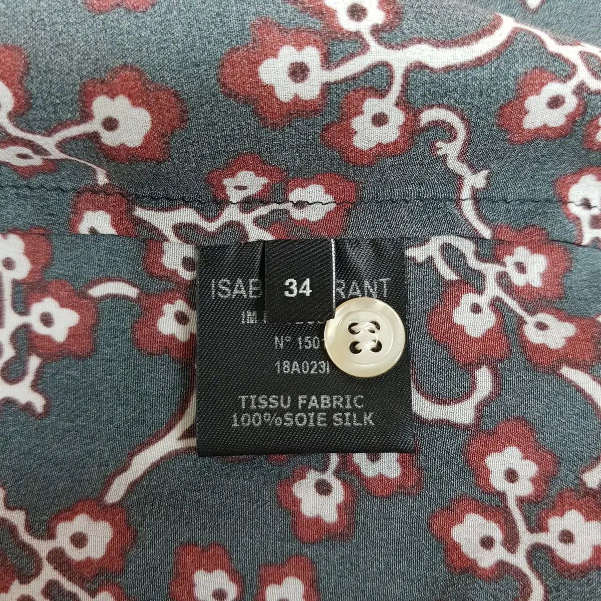Isabel Marant(イサベル マラン) フラワー フリル シルク