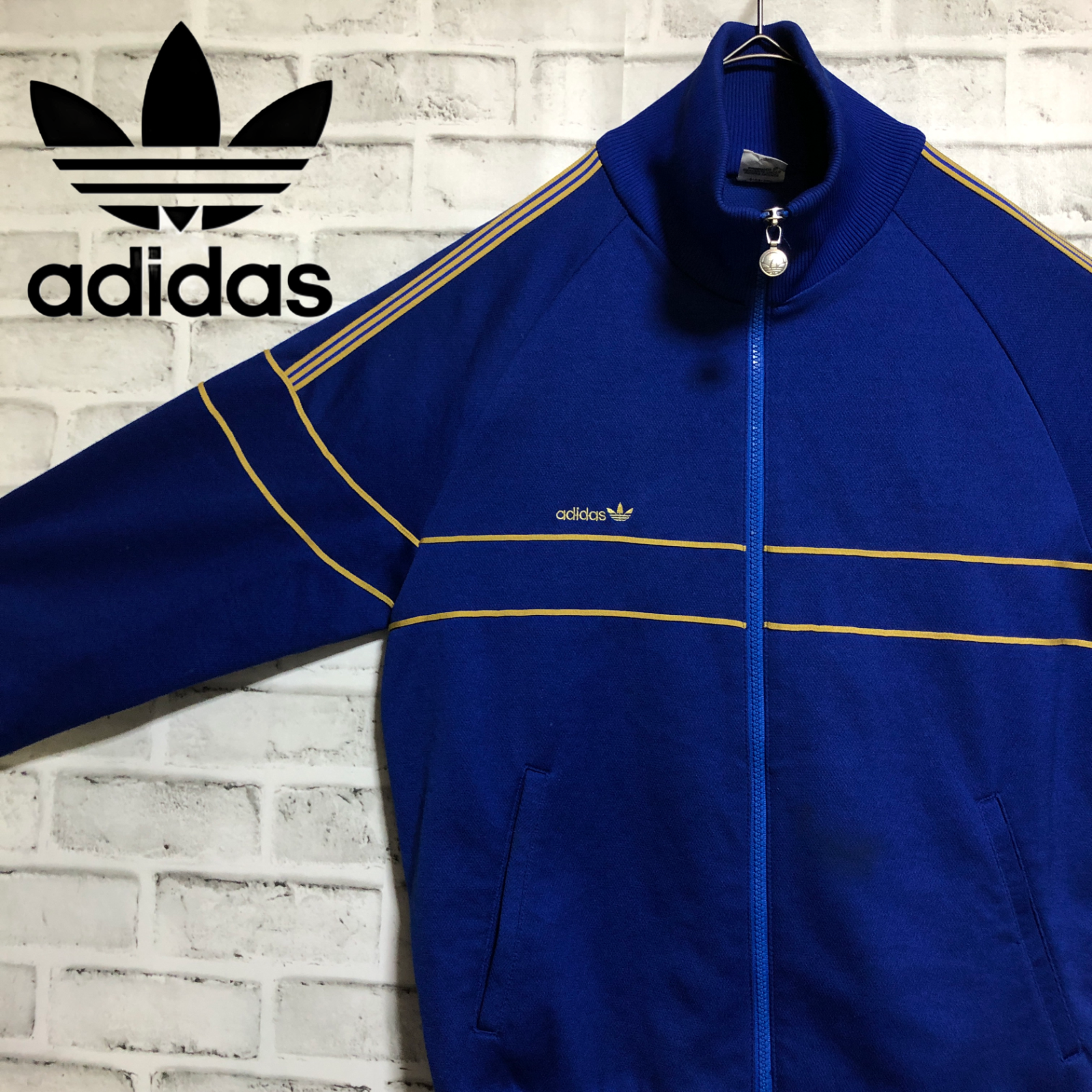 80s adidas アディダス トラックジャケット 西ドイツ製 ジャージ