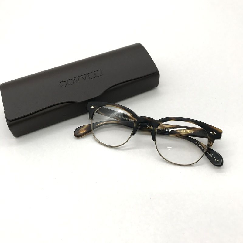 OLIVER PEOPLES 眼鏡 OV5331U 1474 Hendon La ヘンドン ウェリントン ケース付 47□21 145 ブラウン オリバーピープルズ めがね B13894◆