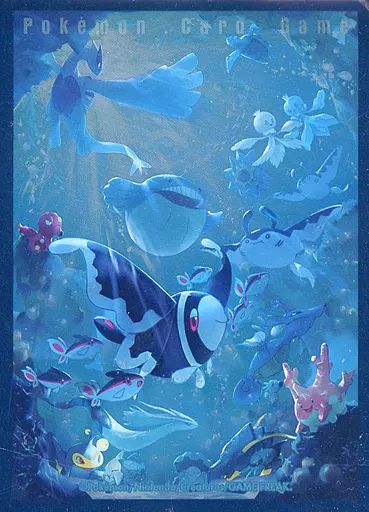 [Used] Supply Pokemon Card Game Deck Shield (Sleeve) Premium Gloss Neolant Pokemon Center Limited