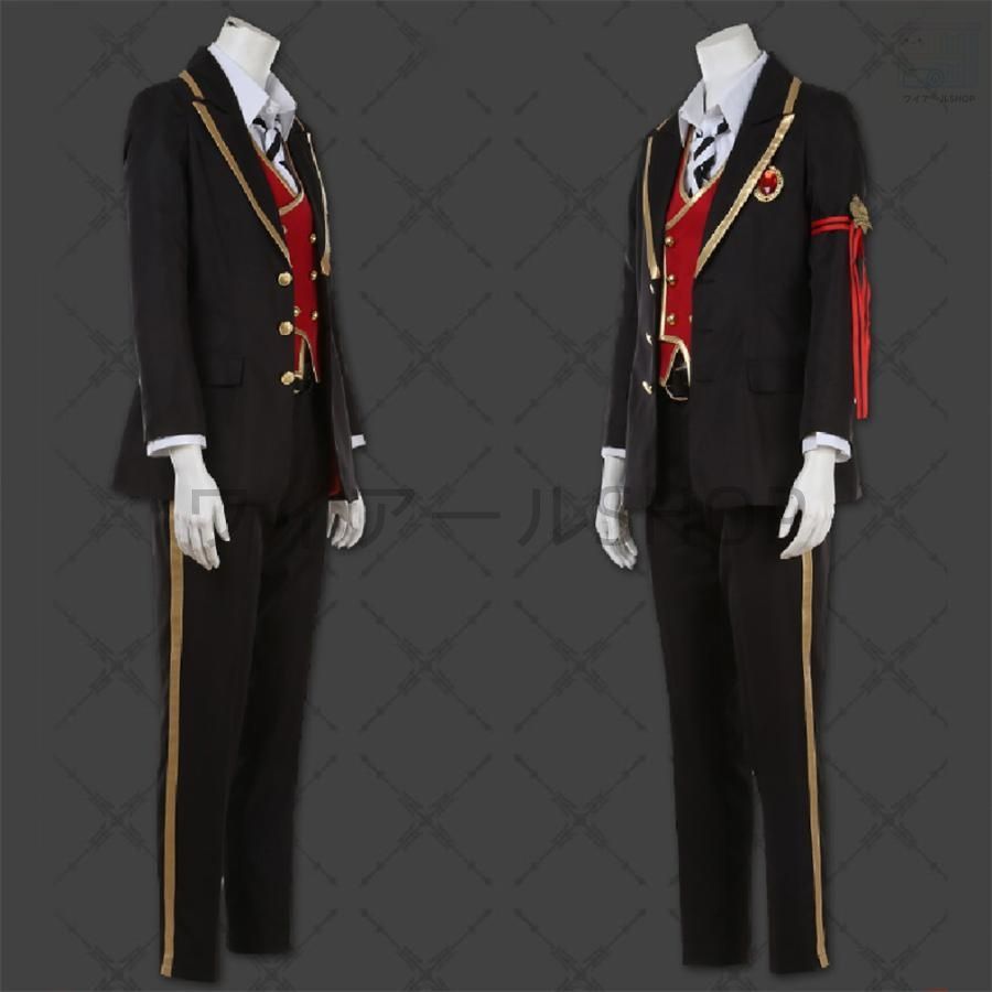 リドル ローズハート ツイステッドワンダーランド ツイステ ハーツラビュル寮 ふしぎの国のアリス 制服 コスプレ衣装 演出服 変装 仮装