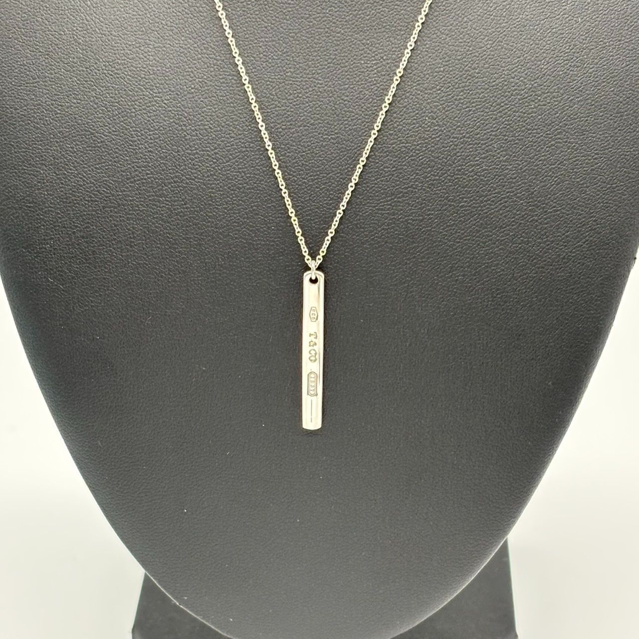 極美品】Tiffany&Co. 1837 Ag925 ネックレス シルバー 2.4g