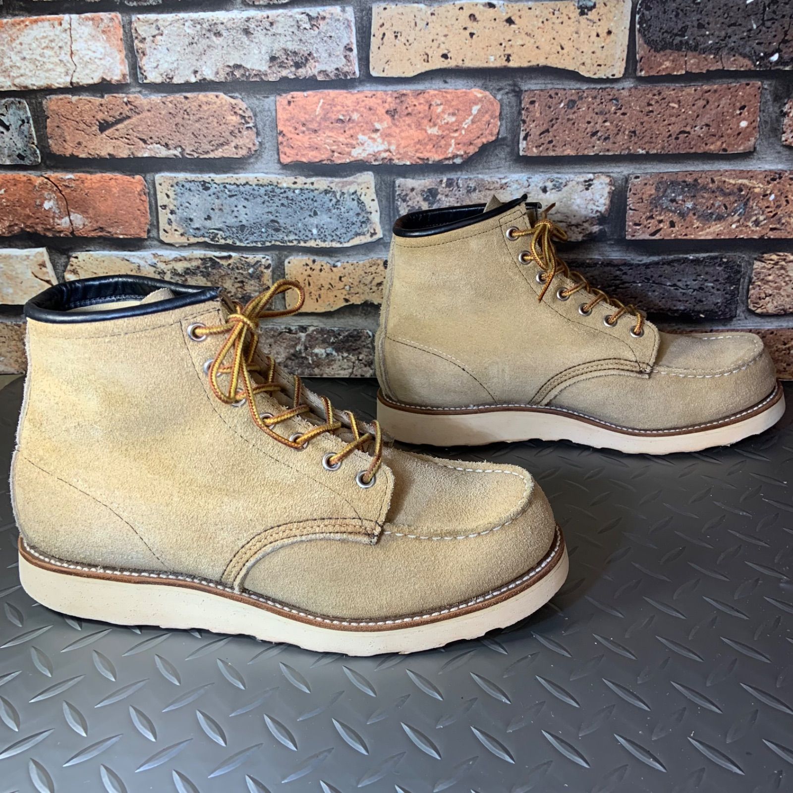 ☆REDWING 8173 刺繍羽タグ 2000年製 US8.5E JP26.5㎝ (24K14