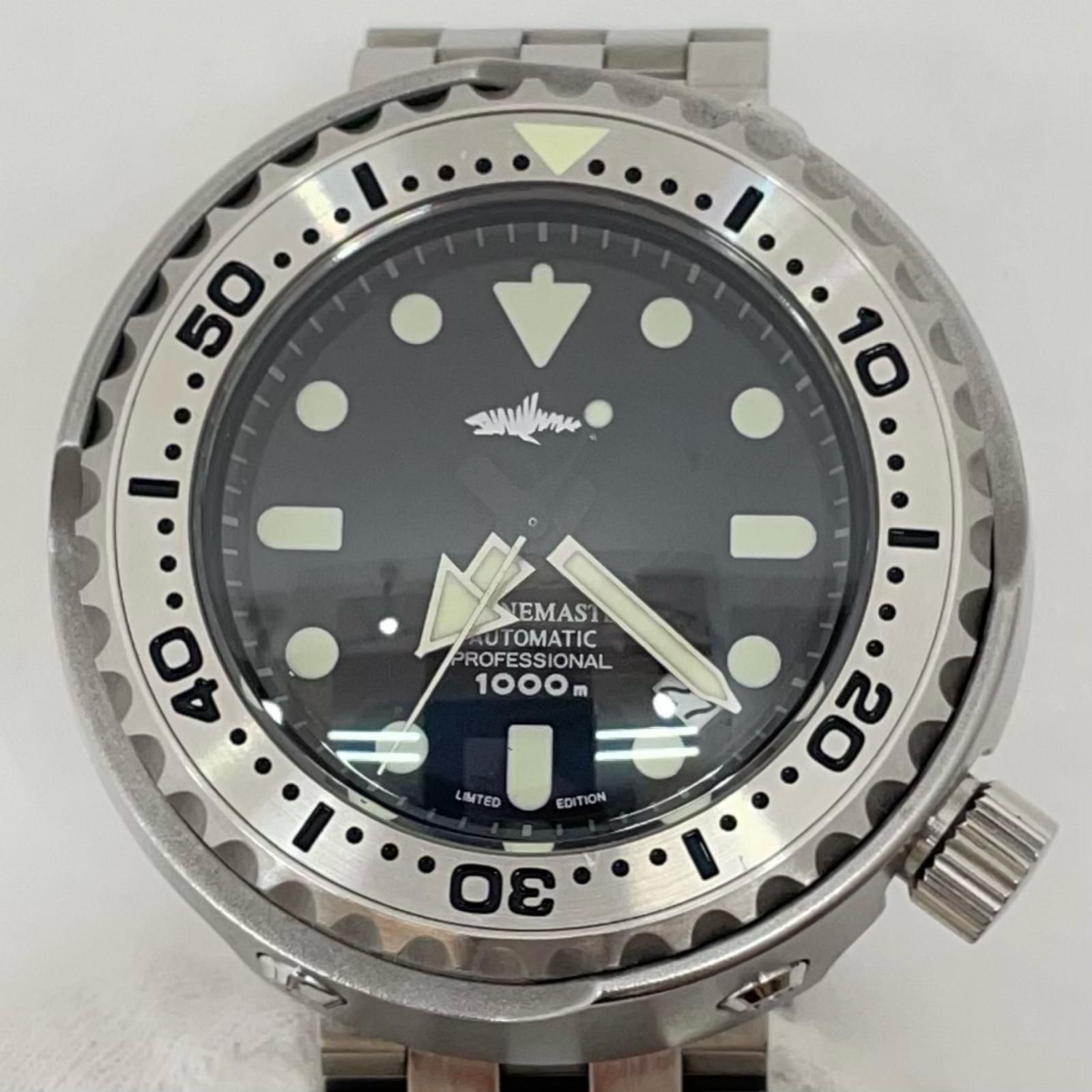 HEIMDALLER | ヘイムダール ダイバーズウォッチ 腕時計 ブラック×シルバー 尾張小牧店