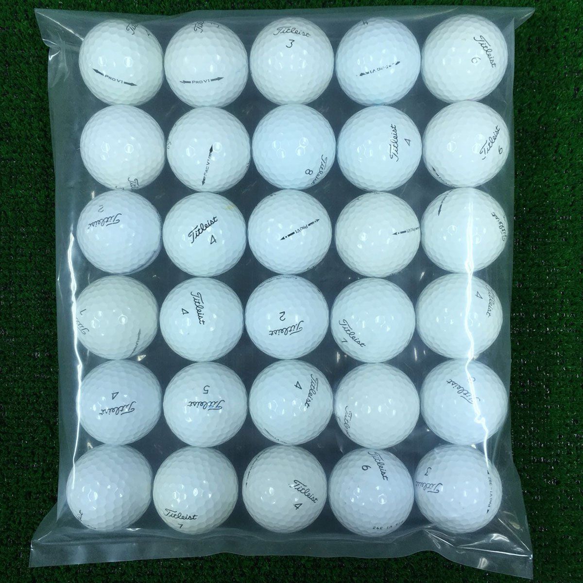 【在庫処分】ロストボール Lost Ball ボール Pro V1 年代混合 ロストボール 30個セット 30個入り