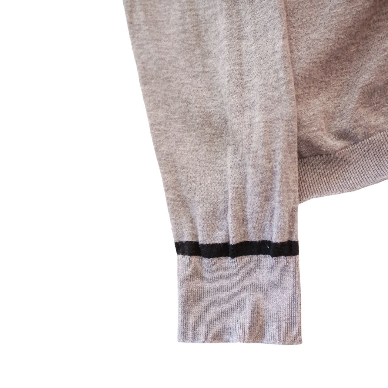 中古 JOHN SMEDLEY ジョンスメドレー カーディガン グレー サイズS 