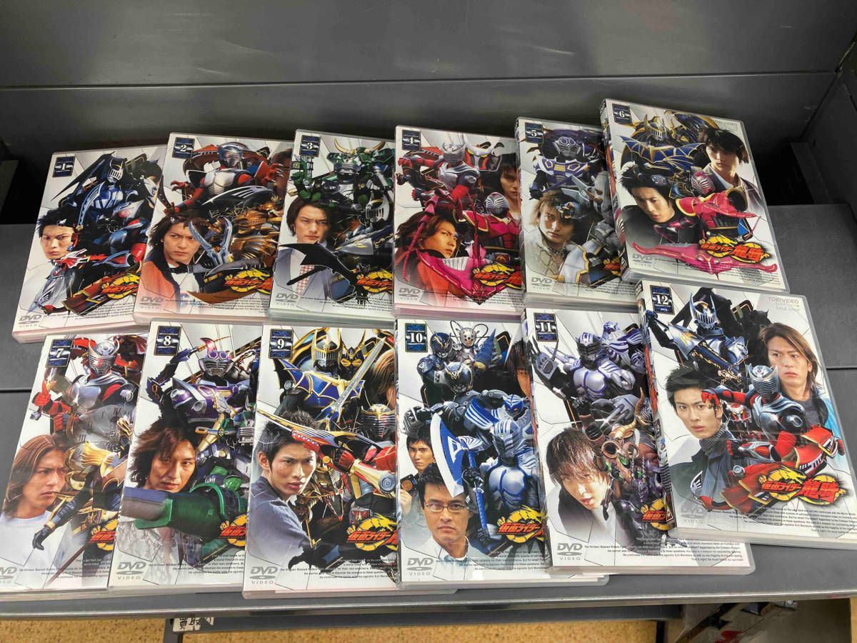 DVD 【※※※】[全12巻セット]仮面ライダー龍騎 Vol.1~12