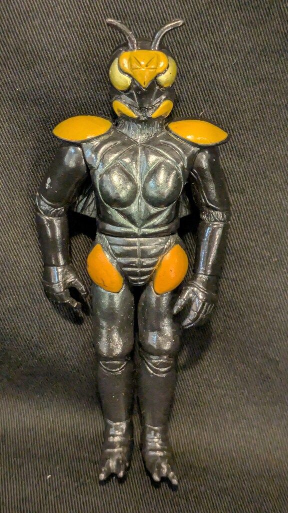 ロビン 仮面ライダーBLACK ハチ怪人 ソフビ 特撮 当時もの 昭和