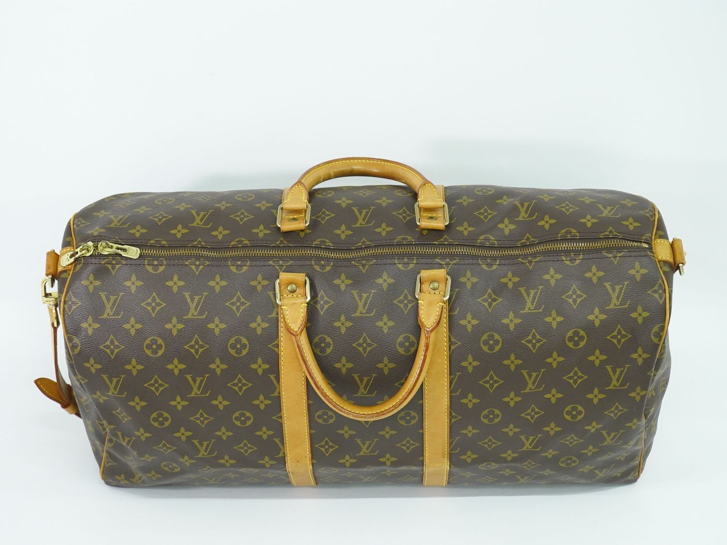 本物 ルイヴィトン LOUIS VUITTON LV キーポルバンドリエール 55