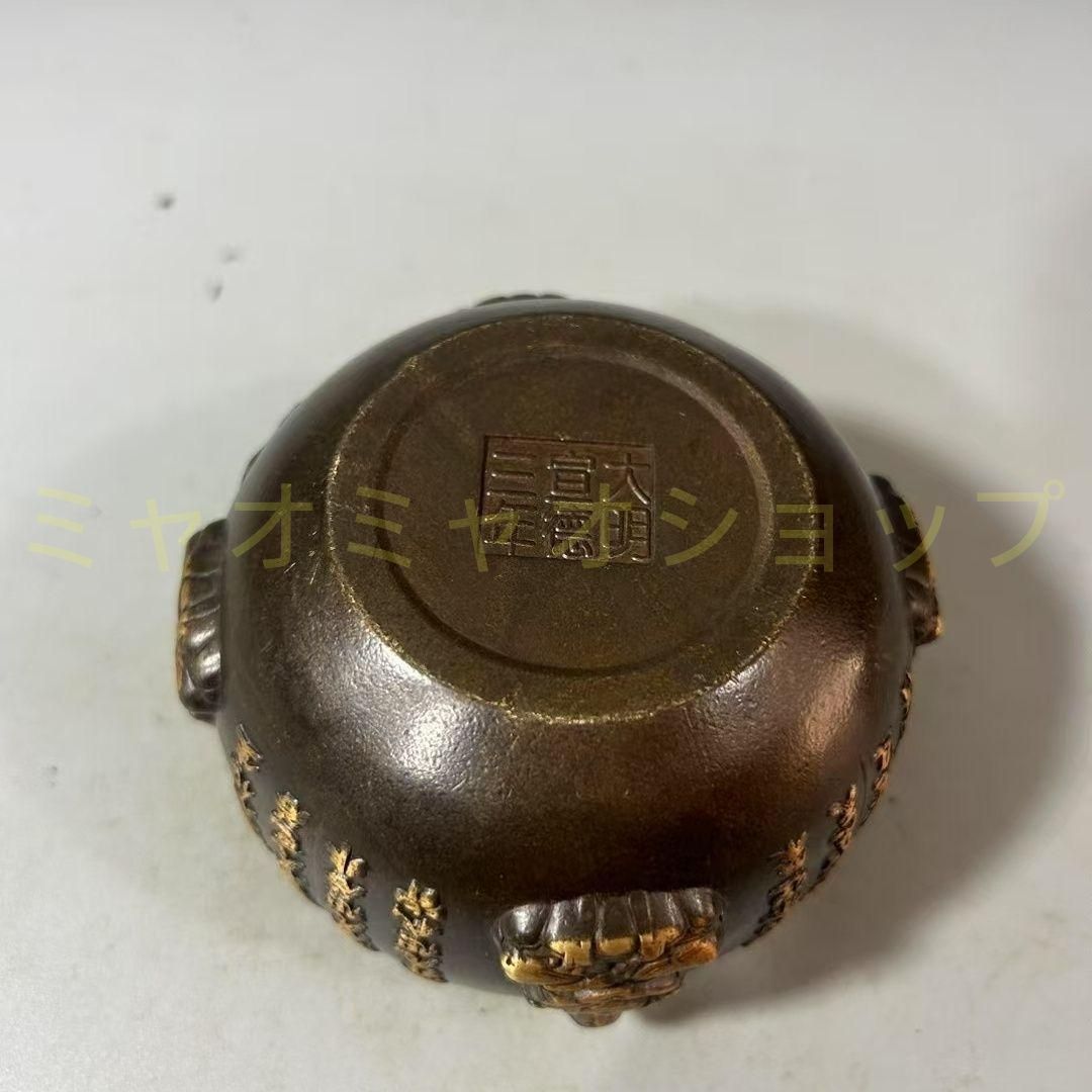 銅器 魁星点斗仏像 家内 仏堂供養 鎮宅 辟邪 開運 風水 招財