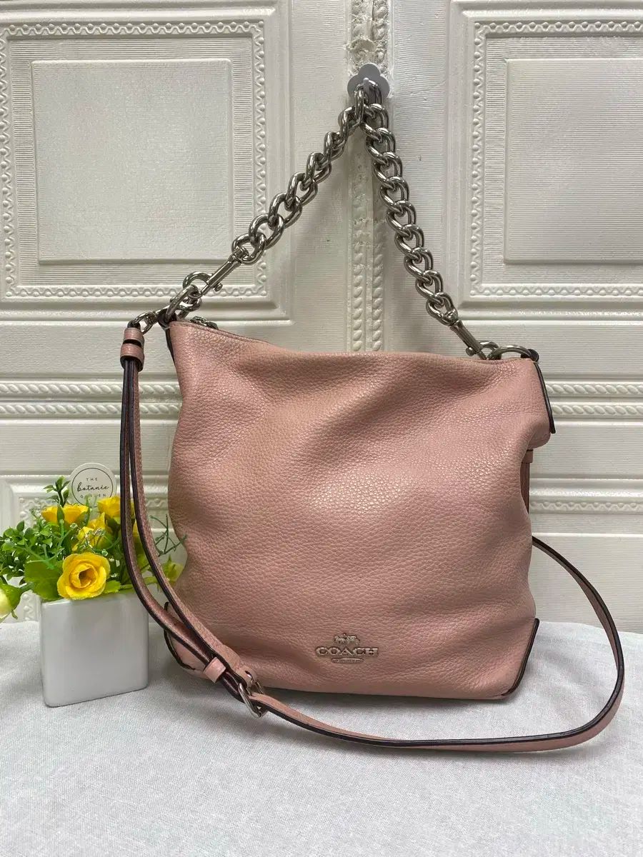 COACH コーチ エディ チェーン バケットバッグ ショルダーバッグ クロスバッグ