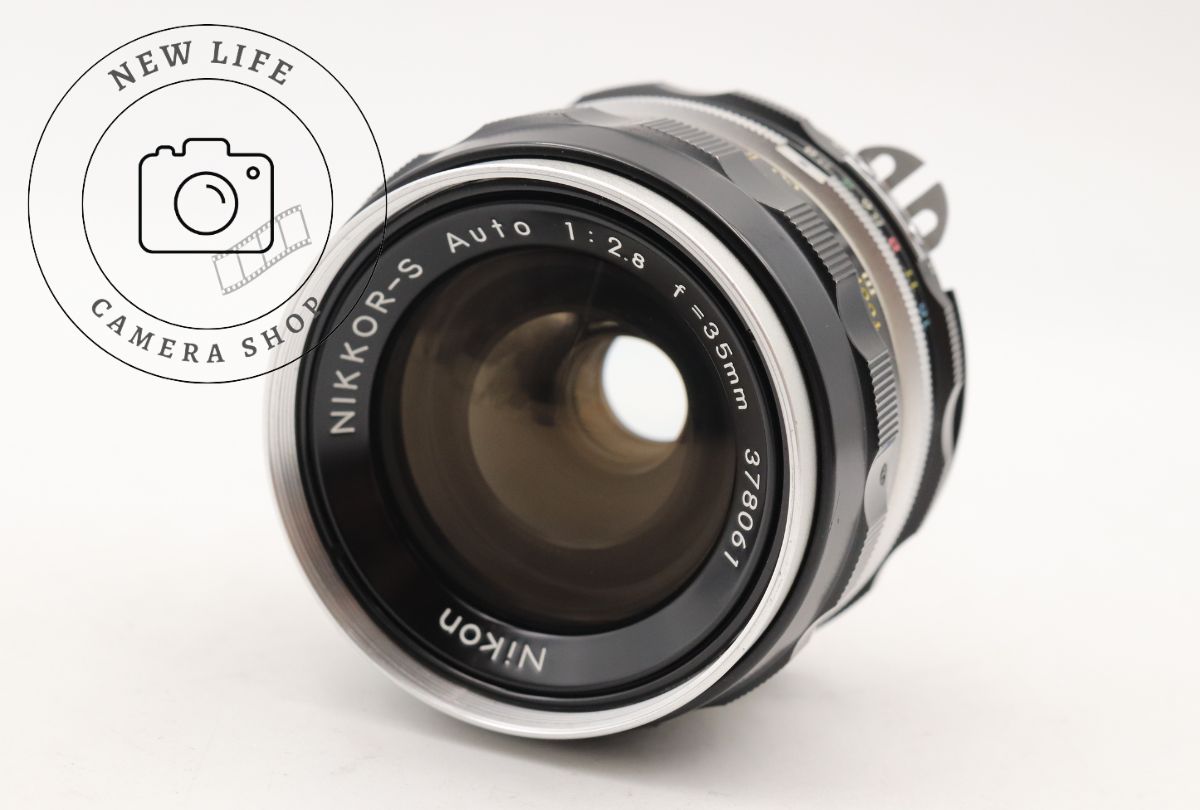 極上品☆ニコン NIKON NIKKOR-S Auto 35mm F2.8 Ai改 ###14909