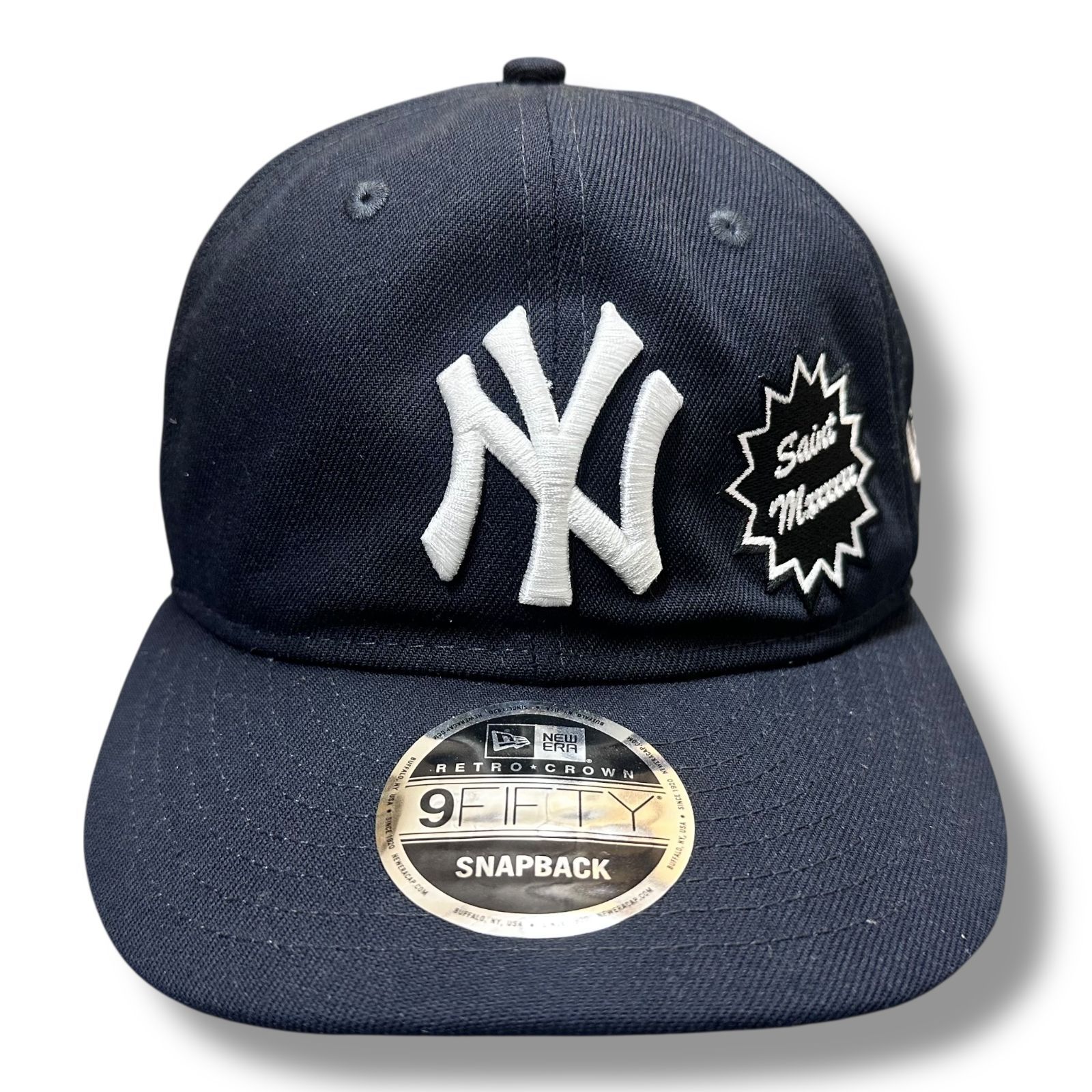 SAINT MICHAEL × NEW ERA × MLB 25SS NE_CAP / YANKEES コラボ