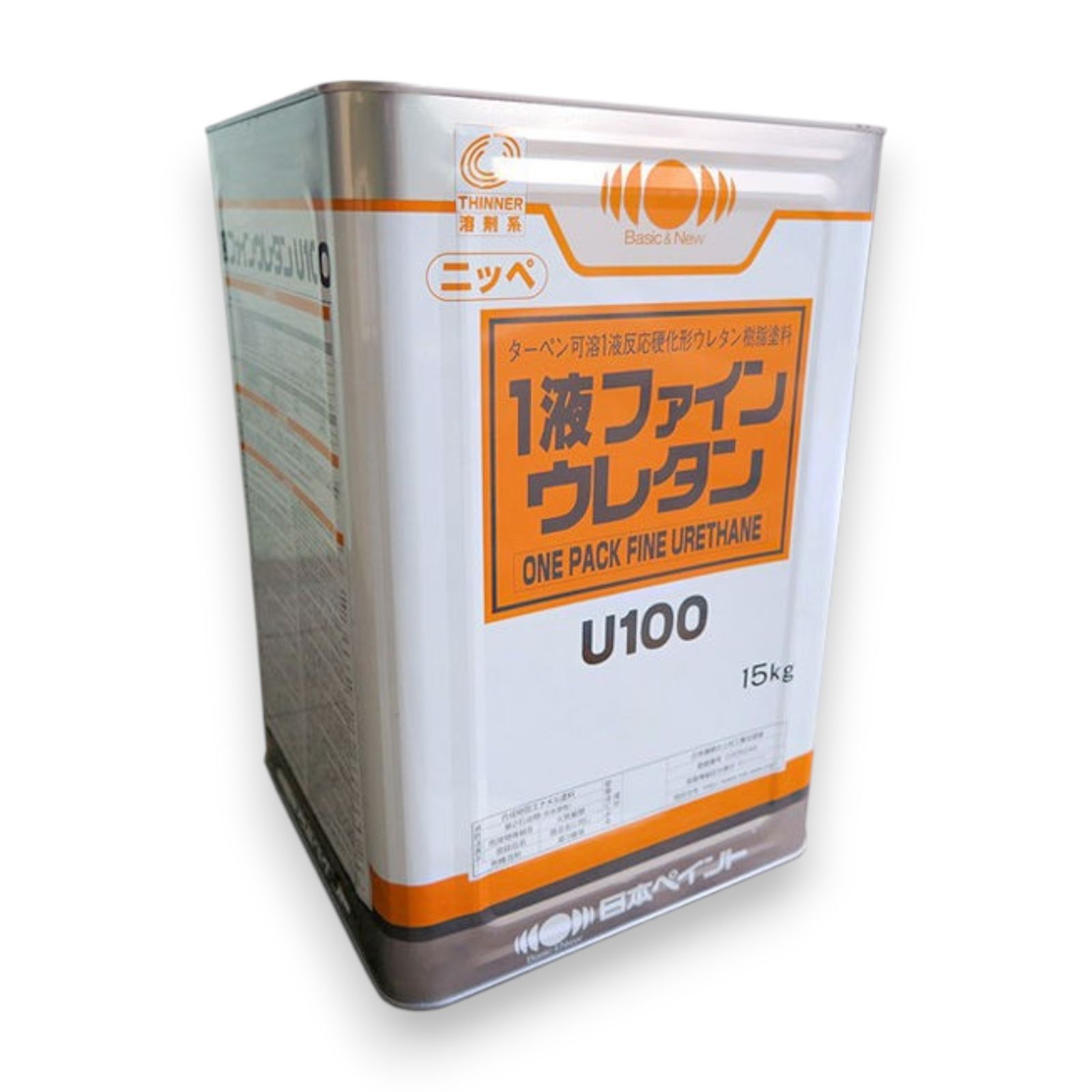 在庫豊富 ニッペ 1液ファインウレタンU100 15Kg ニュータフレッド つやあり