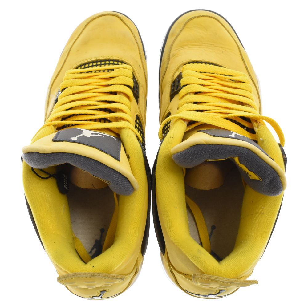 NIKE (ナイキ) AIR JORDAN 4 RETRO LIGHTNING TOUR YELLOW エア