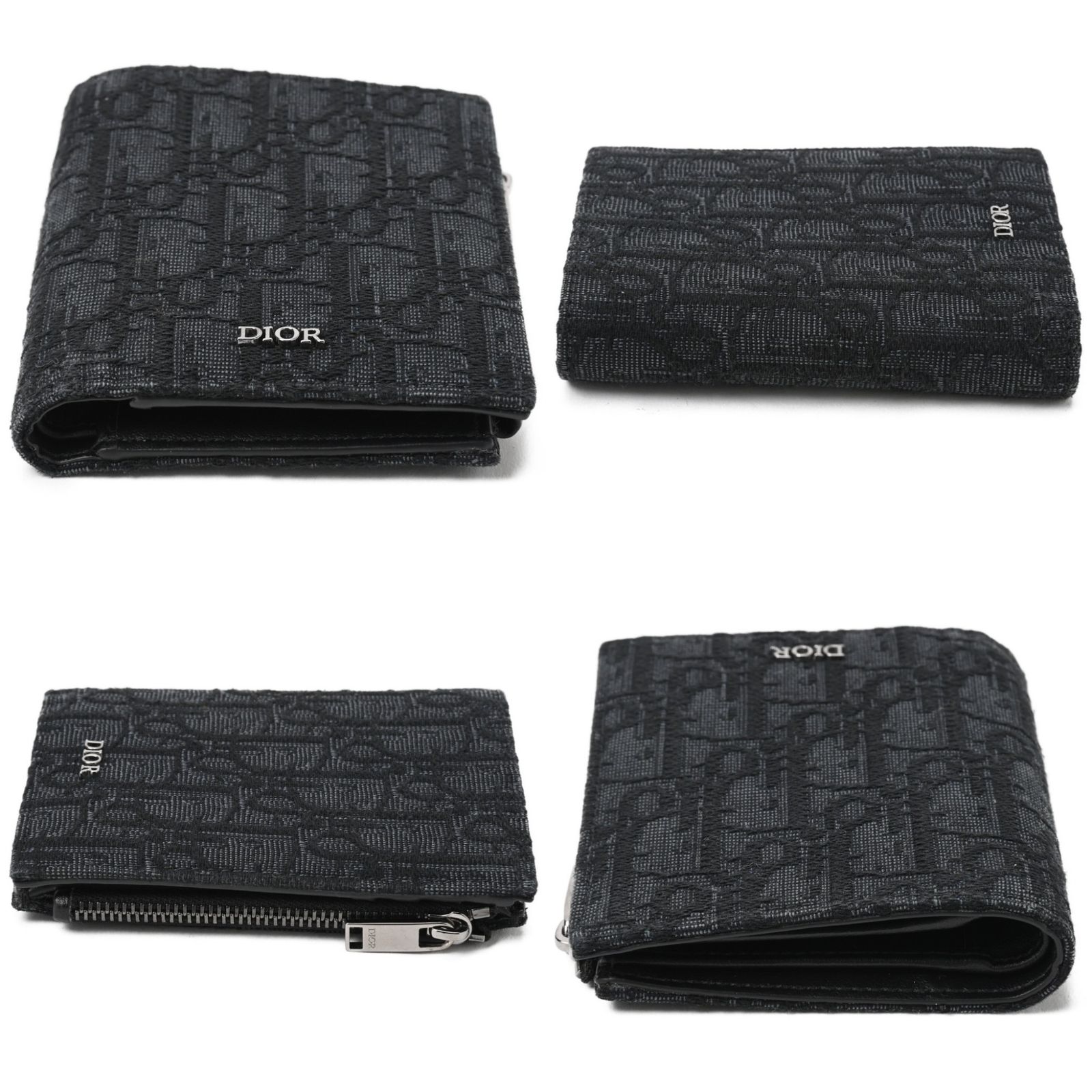 ☆安心の3大保証☆ ABランク ≪Dior ディオール/二つ折り財布