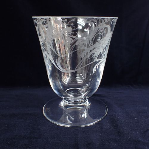 バカラ Baccarat キリン フラワーベース 1987