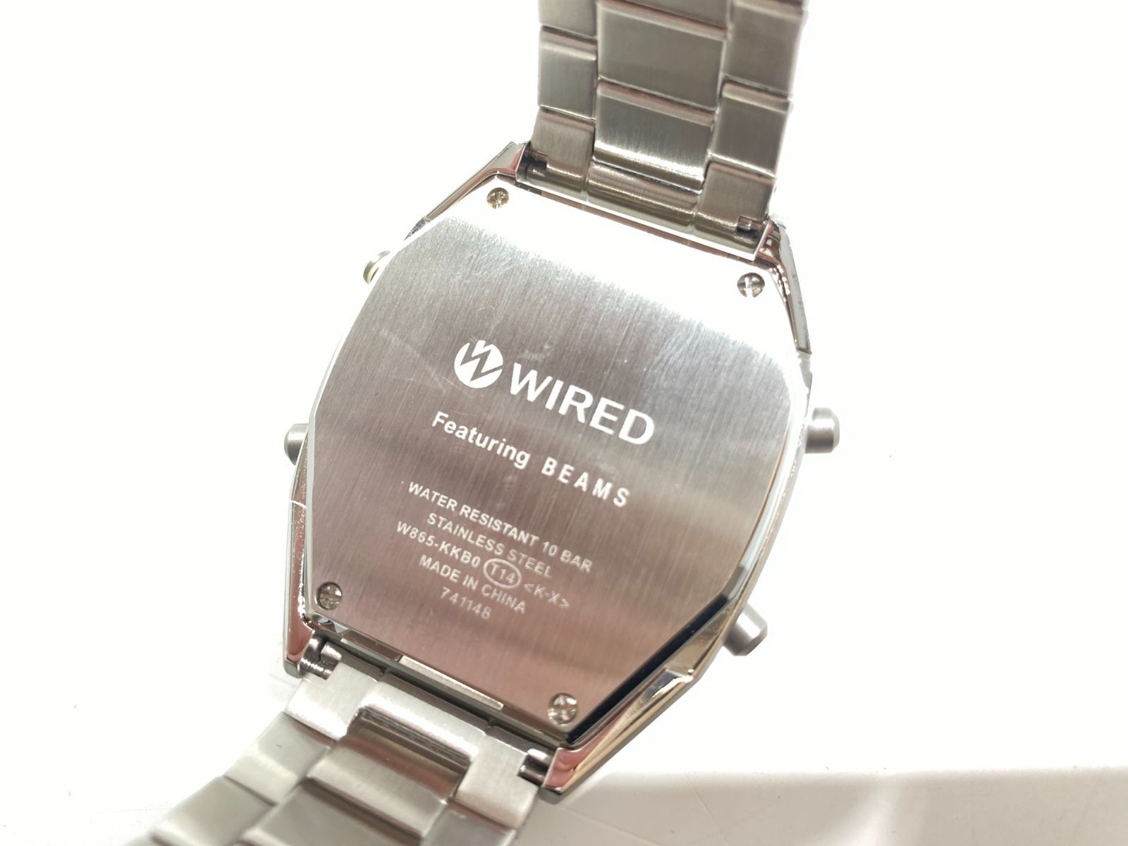 WIRED×BEAMS ワイヤード ビームスコラボ 腕時計 クオーツ W865-KKB0
