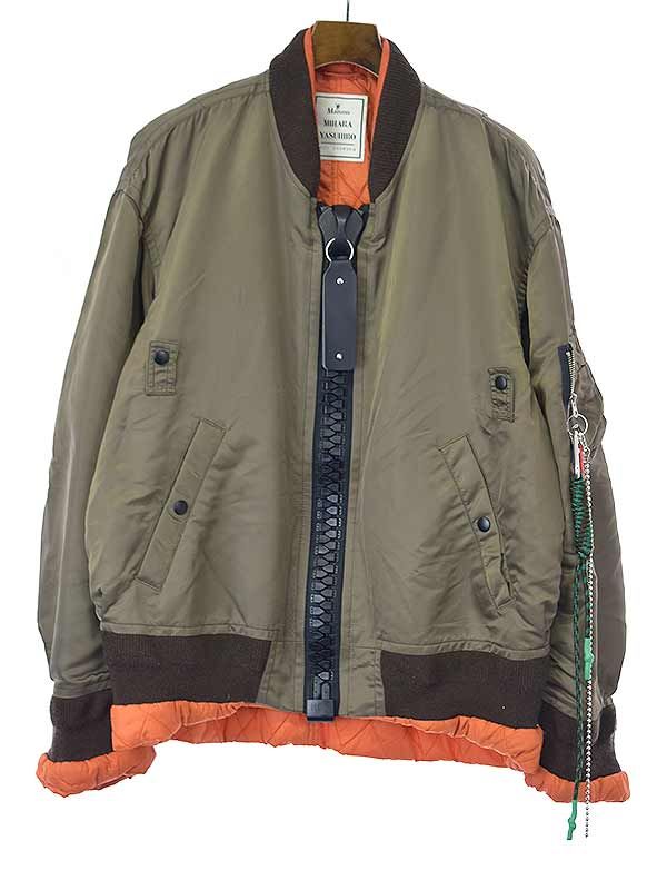 Maison MIHARA YASUHIRO メゾン ミハラヤスヒロ 18AW BIG ZIP MA