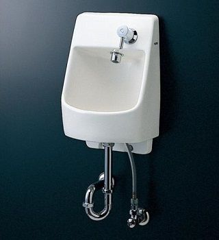 TOTO 壁埋め込み手洗器 L570 オートストップ水栓 床排水 壁給水 Sトラップ LSK570ASR NW1