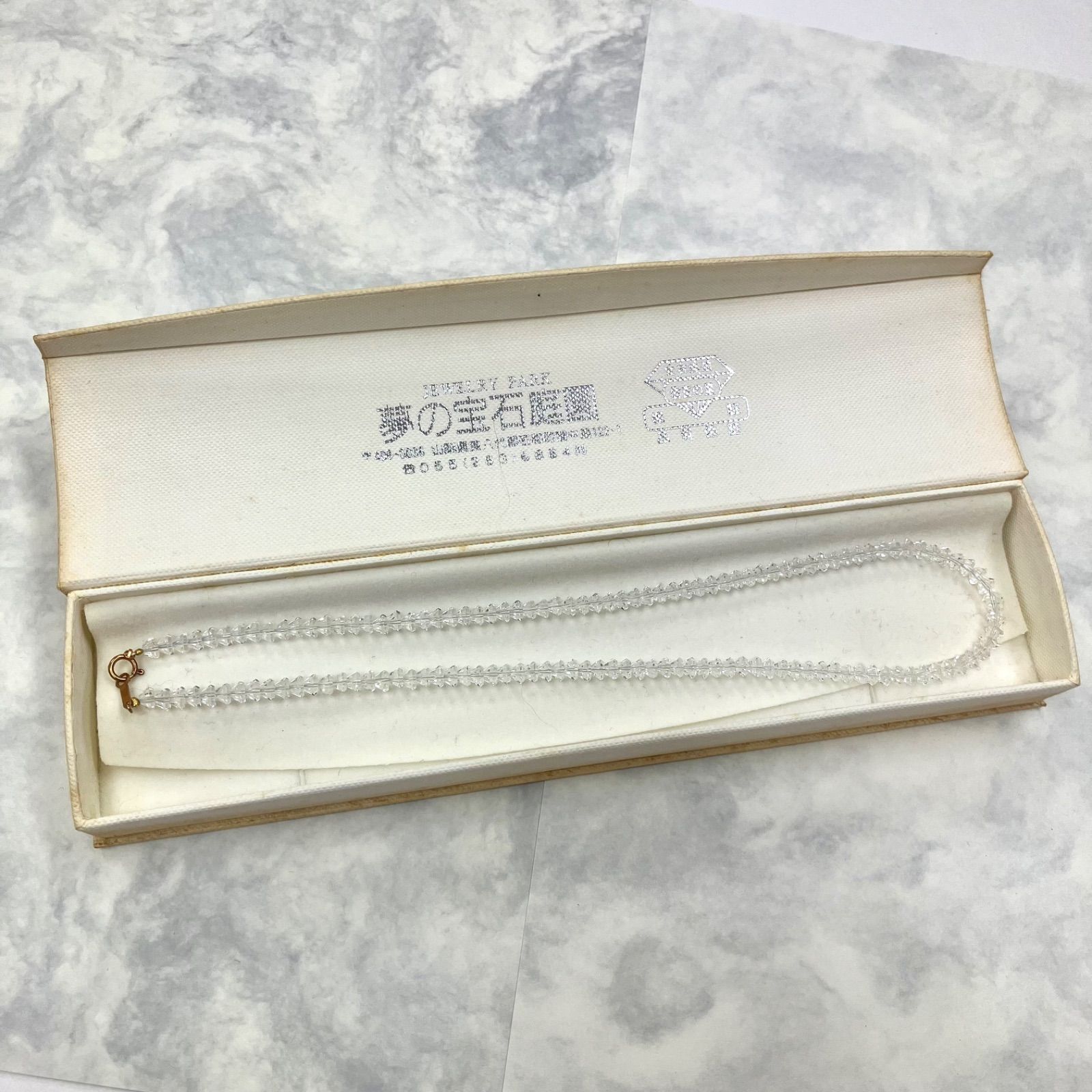 ⭐︎【高級】白水晶 ネックレス 44x35 x18mm DIAMOND MOONLIGHT NECKLACE(2ZN1440)K18 ネックレス｜スター