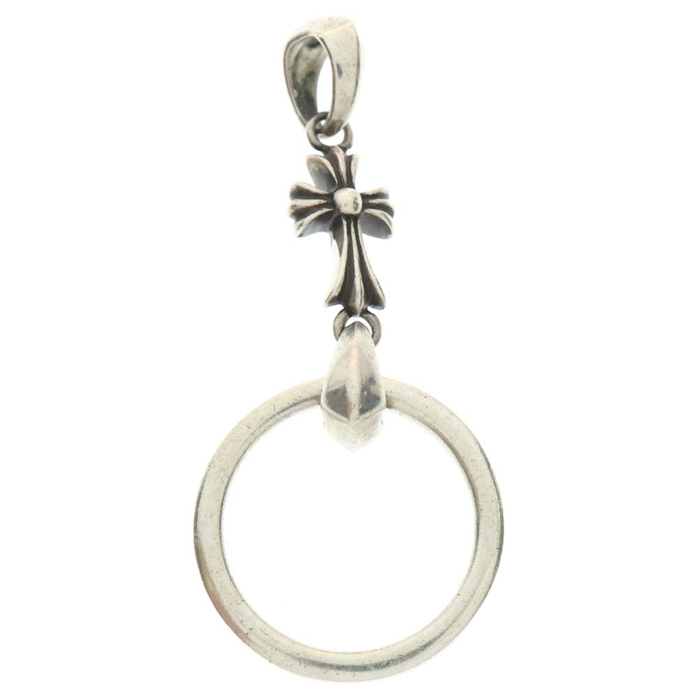 クロムハーツ 22k ベビーファット パヴェダイヤピアス インボイス付き