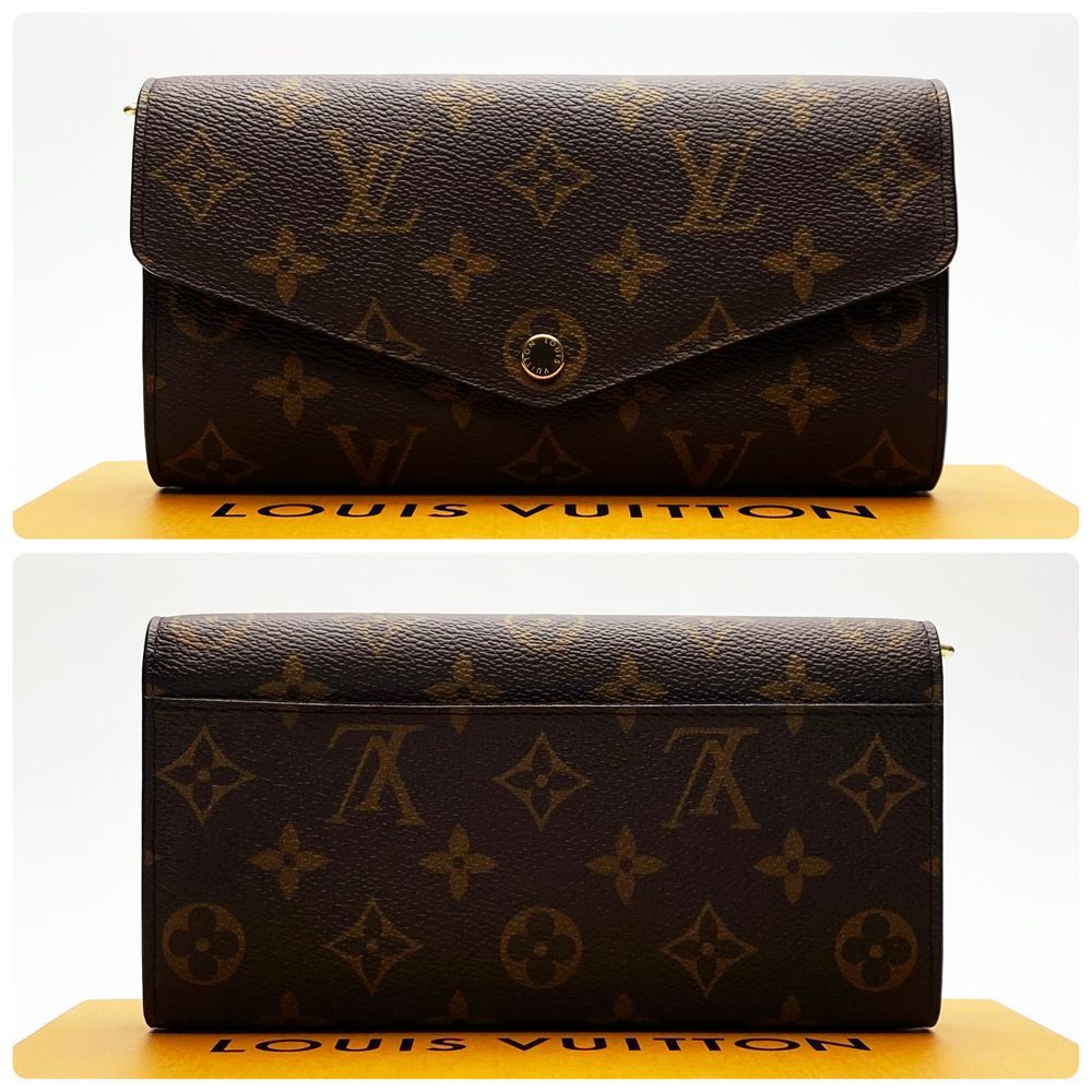 極美品】ルイヴィトン LOUIS VUITTON モノグラム ポルトフォイユ・サラ