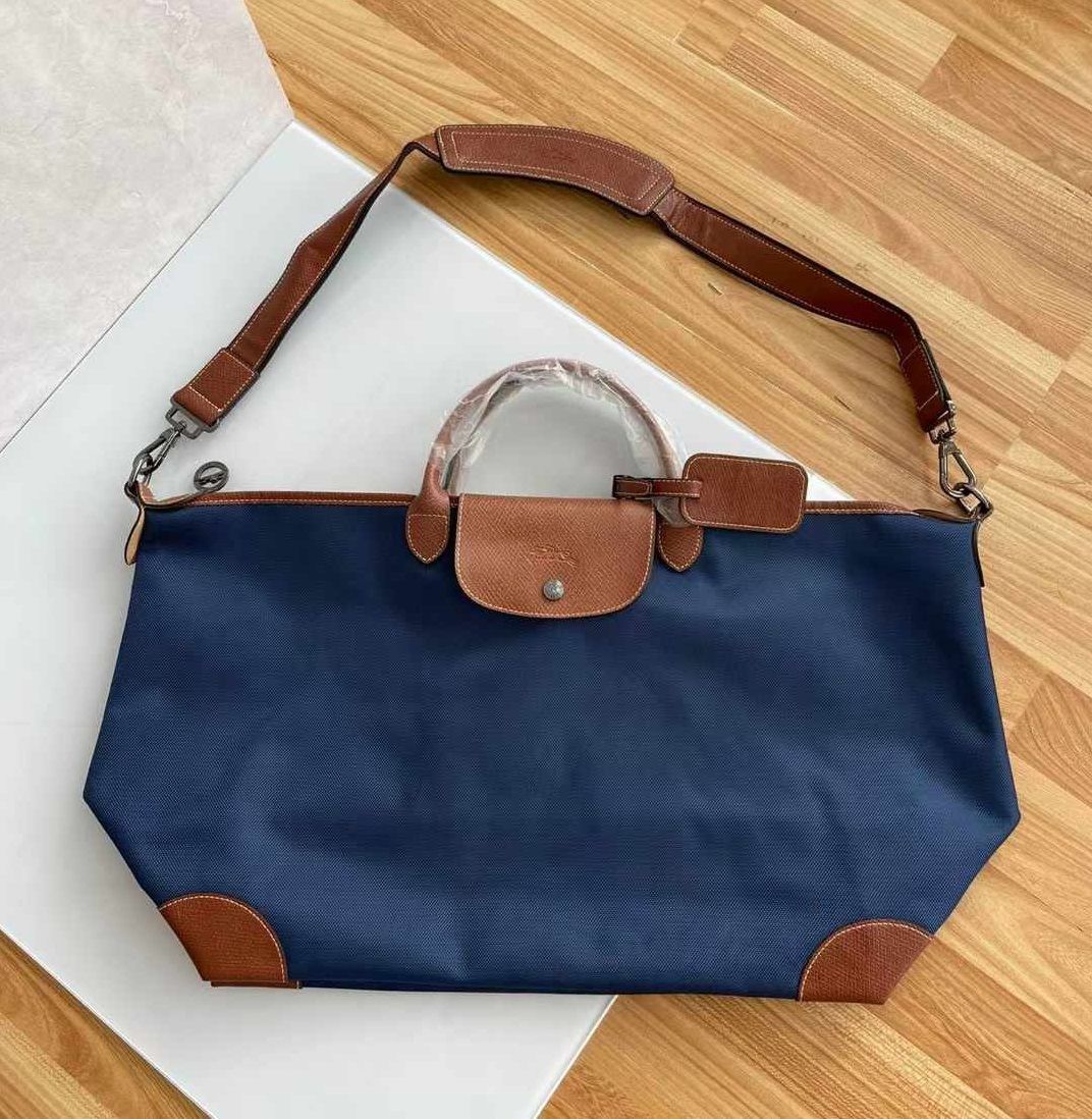 新品未使用 Longchamp Lサイズ ロンシャン バッグ プリアージュ トートバッグ ハンドバッグ レディース 2WAY ショルダーバッグ  おしゃれ 大容量 ネイビー - メルカリ