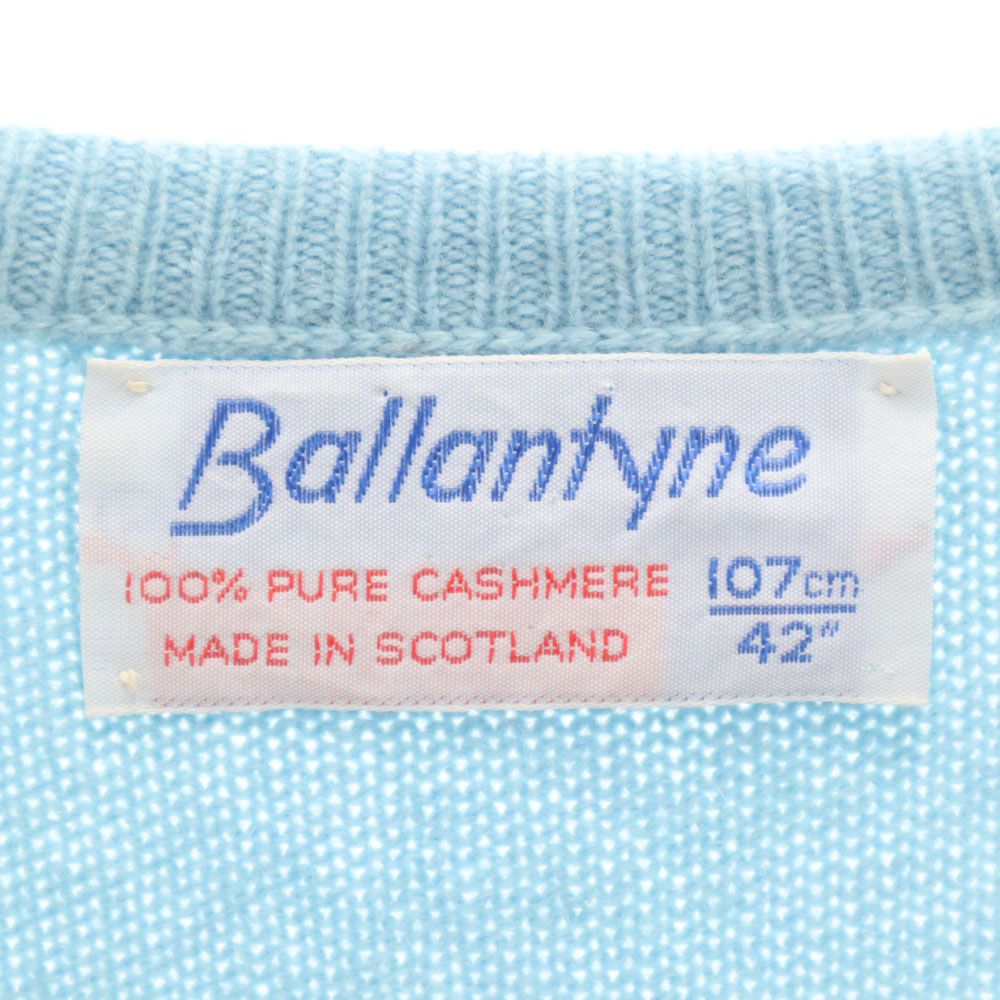 バランタイン 70s 80s スコットランド製 カシミヤ100 ヴィンテージ