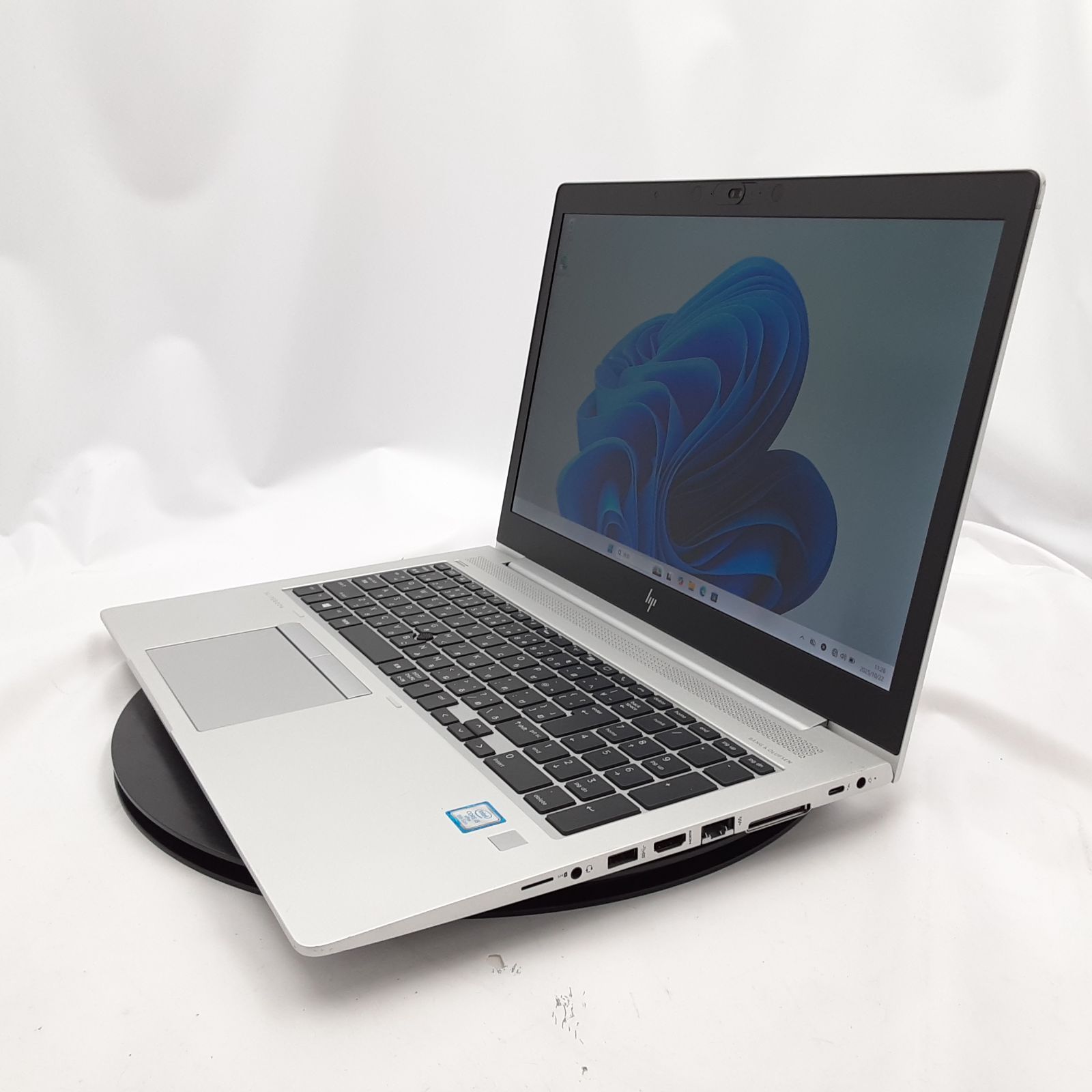 液晶黒シミあり HP EliteBook 850 G5 Core i5 8350U 8GB SSD 256GB NVMe 15.6インチ Windows 11 Pro ノートパソコン RM494