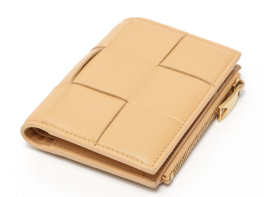 ボッテガヴェネタ / BOTTEGA VENETA スモール カセット 二つ折り  