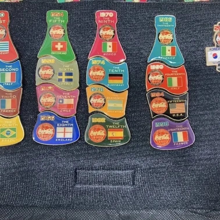 FIFA WORLD CUP ワールドカップ 2002 KOREA JAPAN ピンバッチ セット