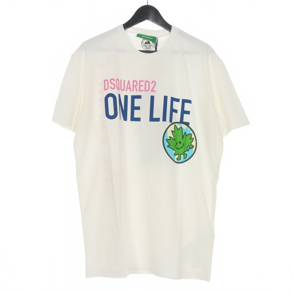 DSQUARED2 Tシャツ ONE LIFE ONE PLANET One Life One Planet: shop for men - women | DSQUARED2