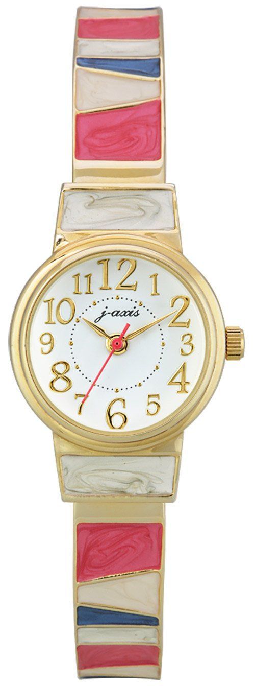 【人気商品】[ジェイアクシス]J-AXIS カラーエポキシバングルウォッチCL30-GRE CL30-GRE