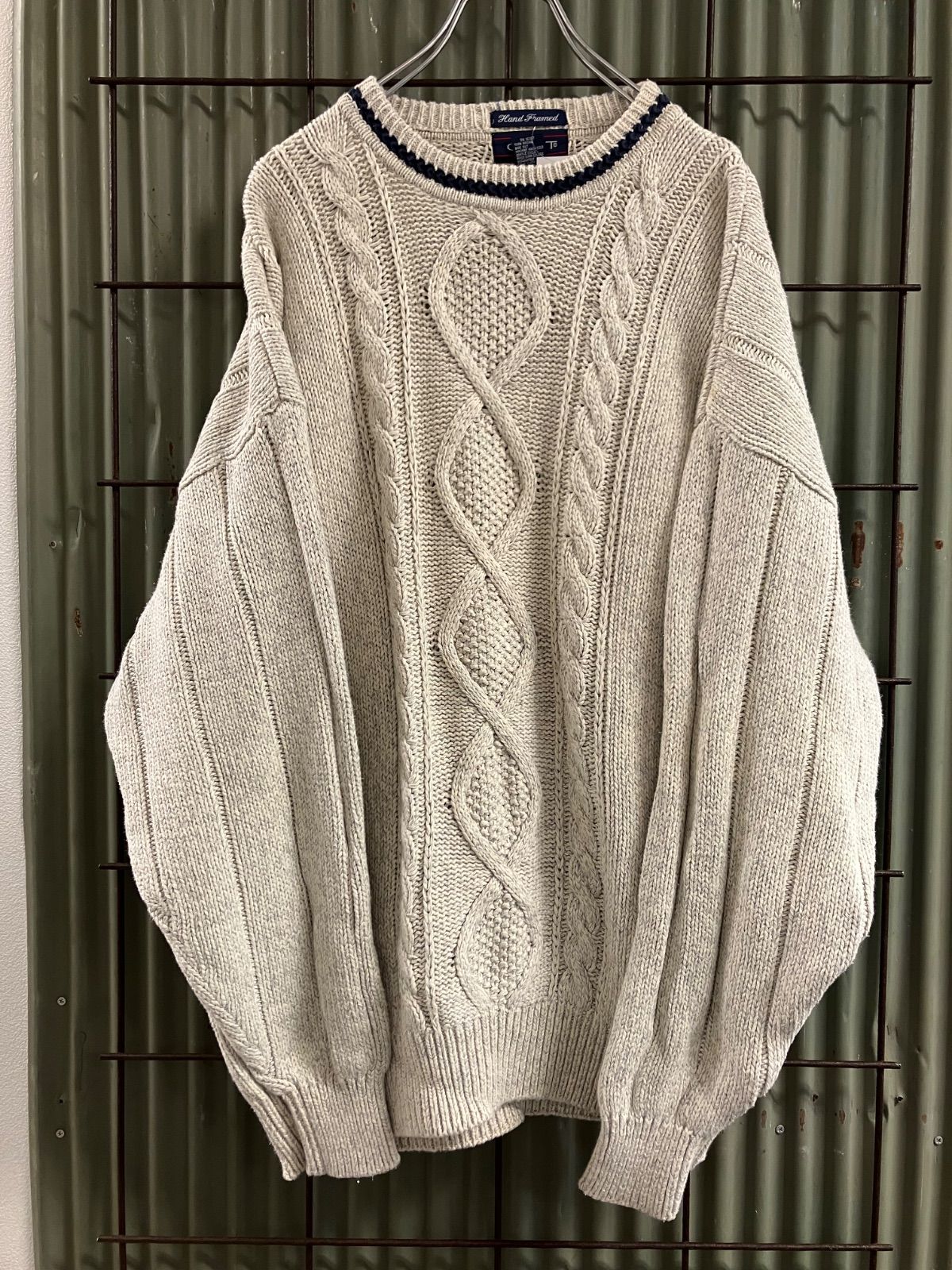 Old GANT Cotton Knit Sweater　コットンニット　セーター