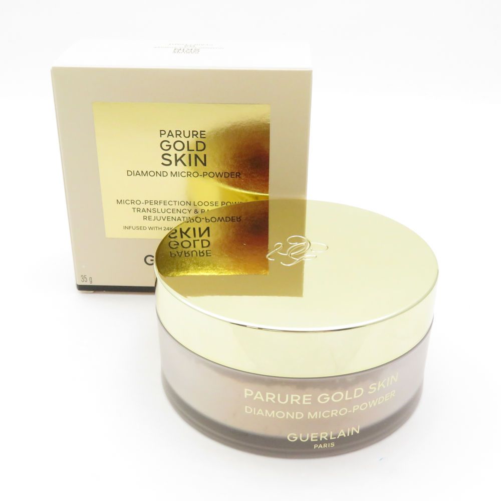 GUERLAINゲランパウダーファンデーション1w新品未使用GOLD SKIN パリュール ゴールド スキン D-マイクロパウダー ⋅ パリュール