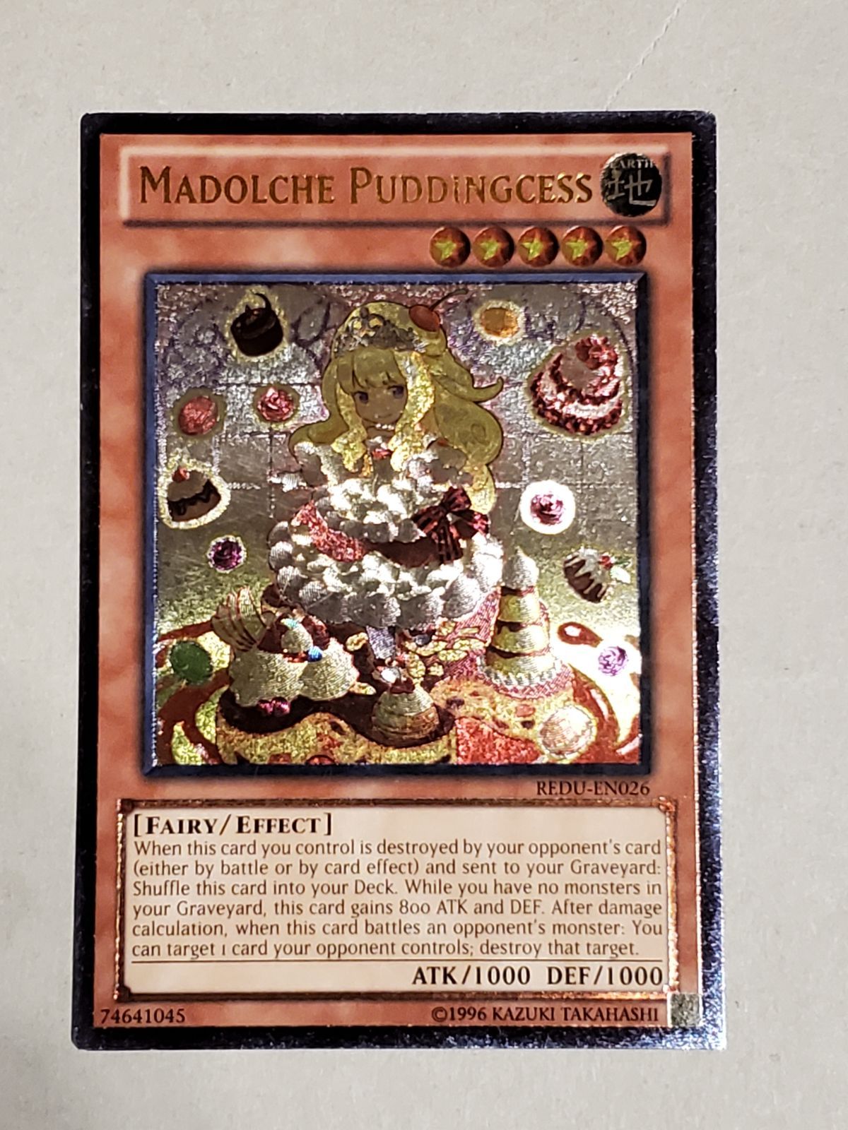遊戯王 マドルチェ・プディンセス アルティメットレア 英語版 マドルチェ・プディンセス REDU-EN026 英語版アルティメットレア