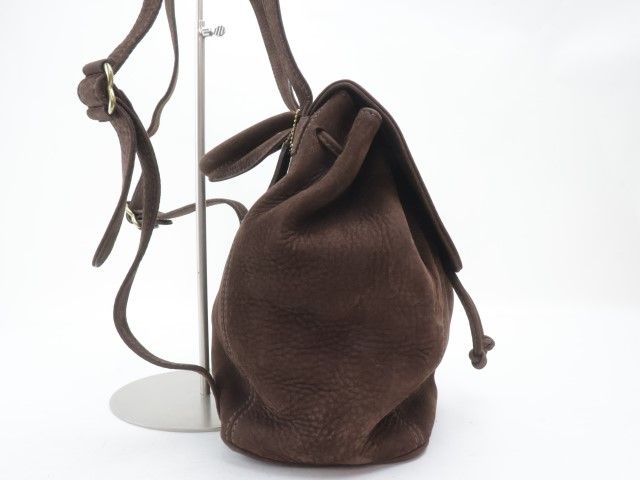 2406-56 コーチ 4938 オールド リュックサック COACH ヌバック製