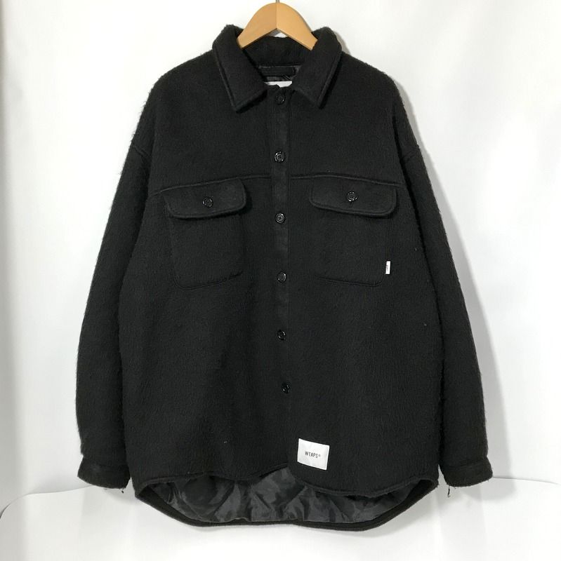 ジャケット・アウター WTAPS 222WVDT-JKM03 WTAPS 22AW シャツジャケット 222WVDT-JKM03 オーバーサイズ