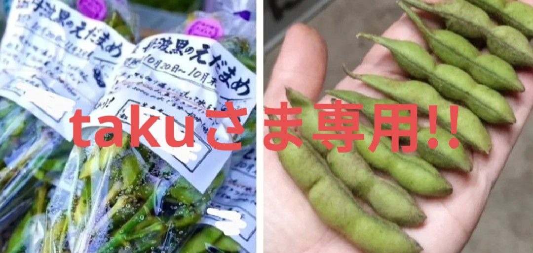 takuさま です!! 宮崎産 丹波黒の枝豆 おまとめ