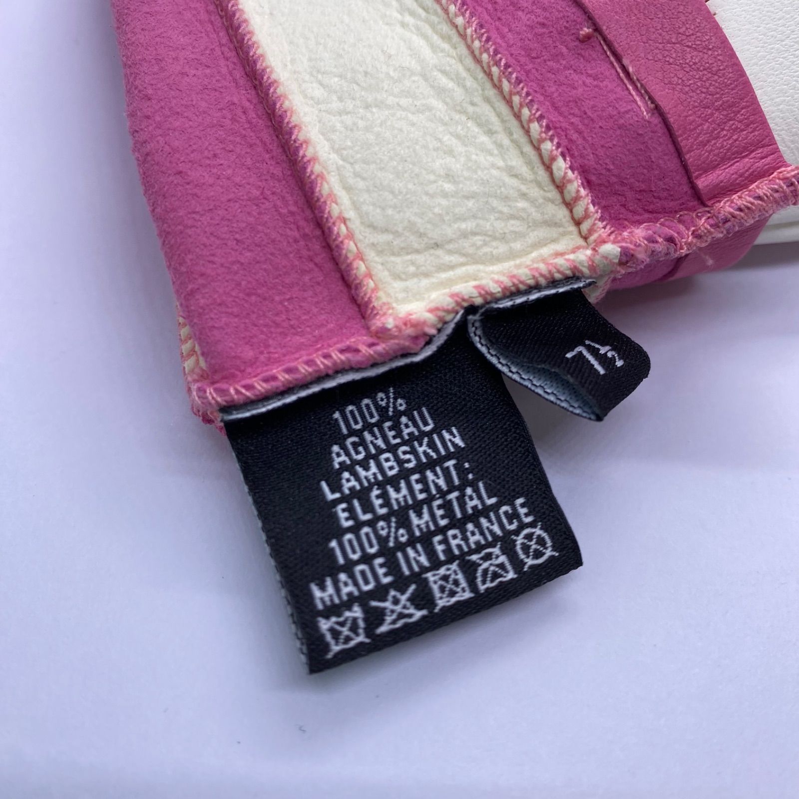 シャネル CHANEL フィンガーレス手袋 レディース 7 1/2