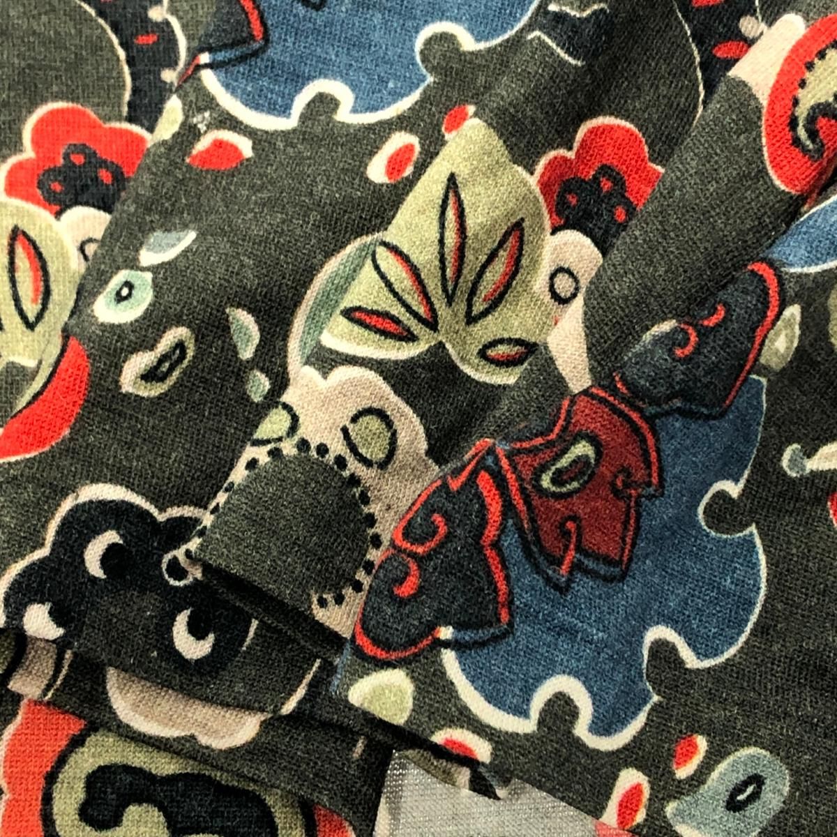 YOHJI YAMAMOTO ヨウジヤマモト 長袖カットソー サイズ:3 カーキ