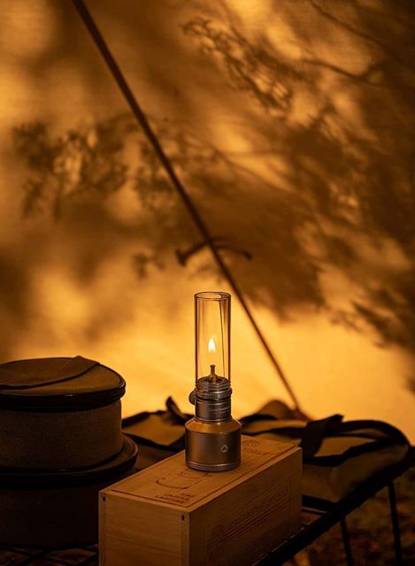 ガスランタン ガスキャンドル ランタン ライト ストーブ キャンドル風