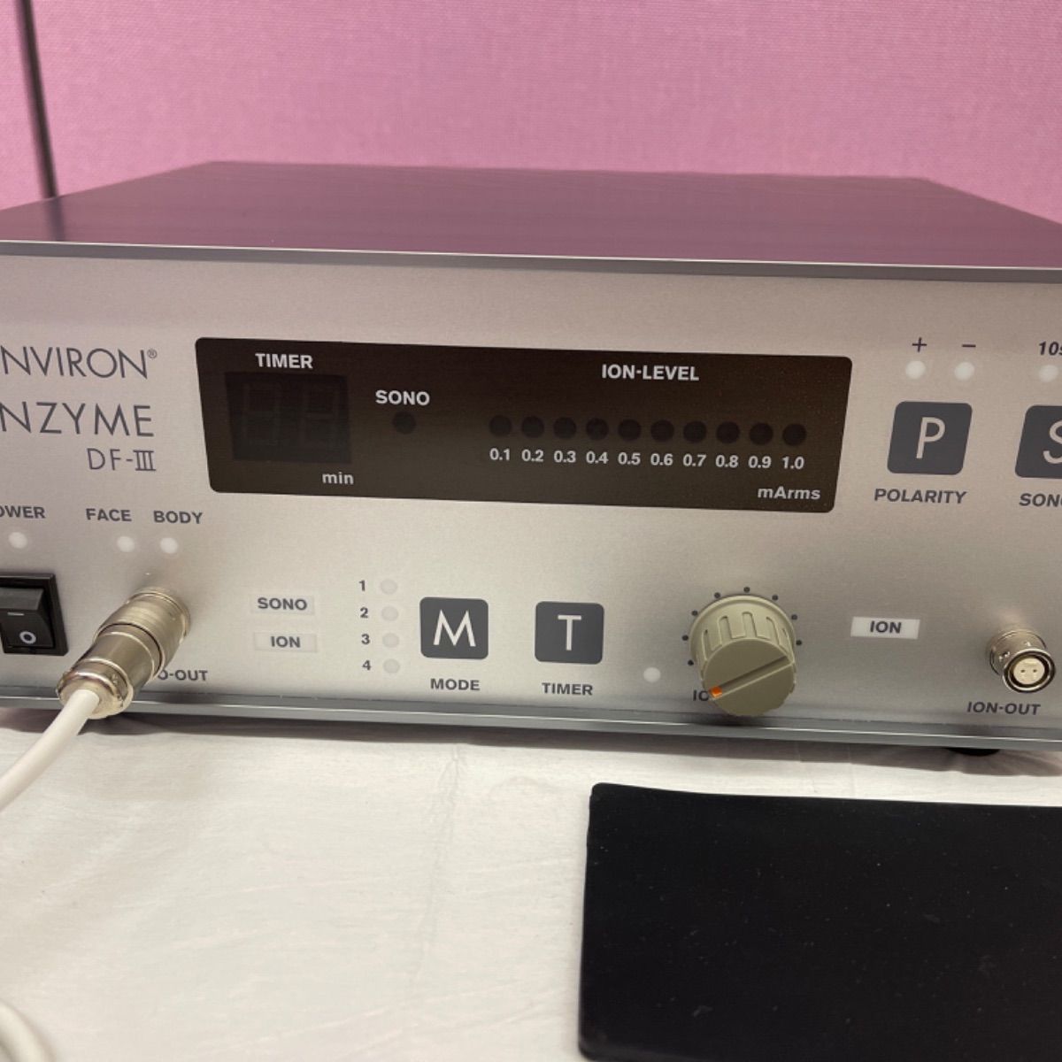 【好評国産】エンビロン機器　イオンザイム　美容超音波 ボディ・フェイスケア