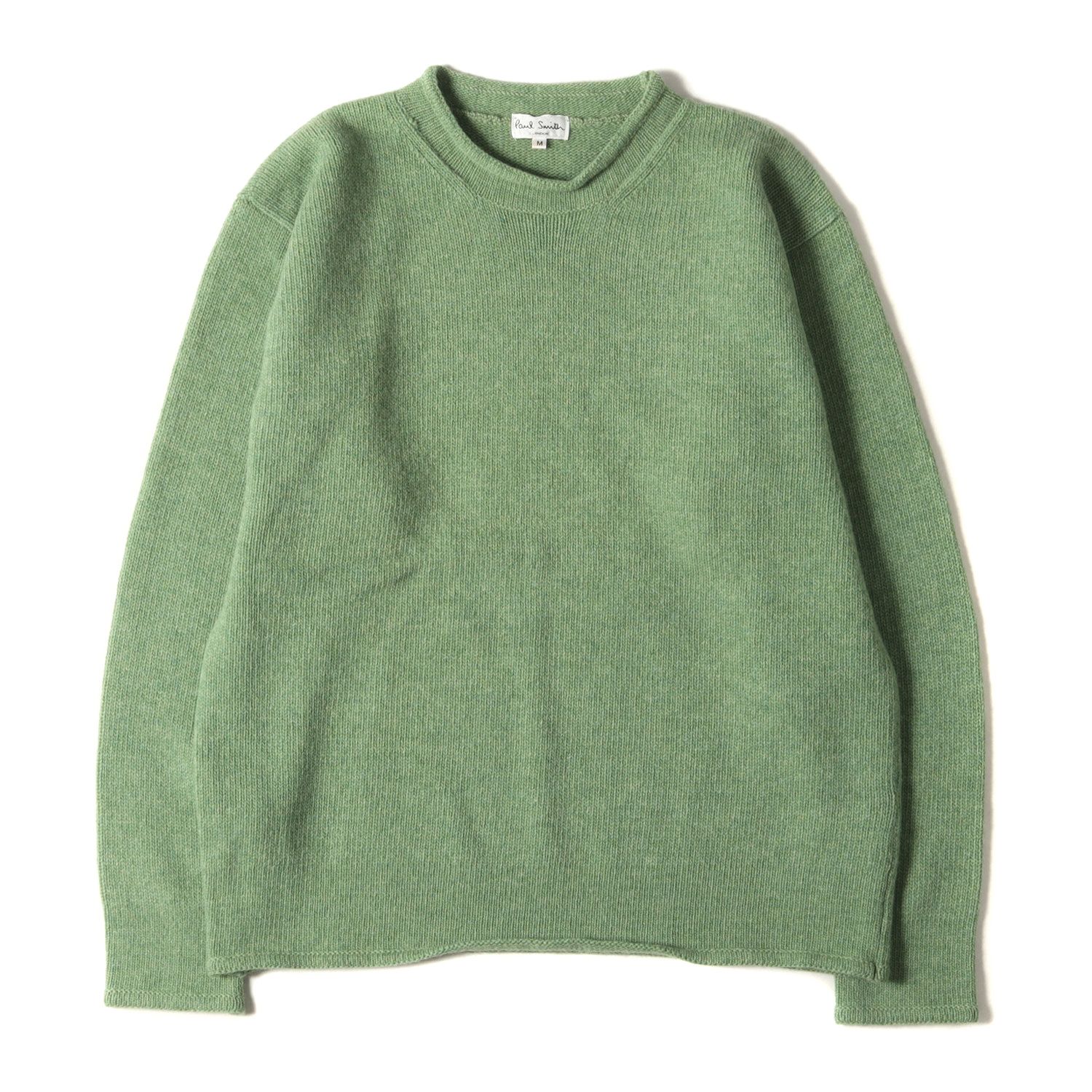 美品 Paul Smith ポールスミス ニット サイズ:M モックネック メランジ 
