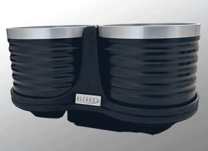日本製 TOYOTA トヨタ CROWN クラウン S30系 ESTATE エステート SH3 W ～ ALCABO アルカボ ドリンクホルダー ブラック|リングカップ AL-T123BS