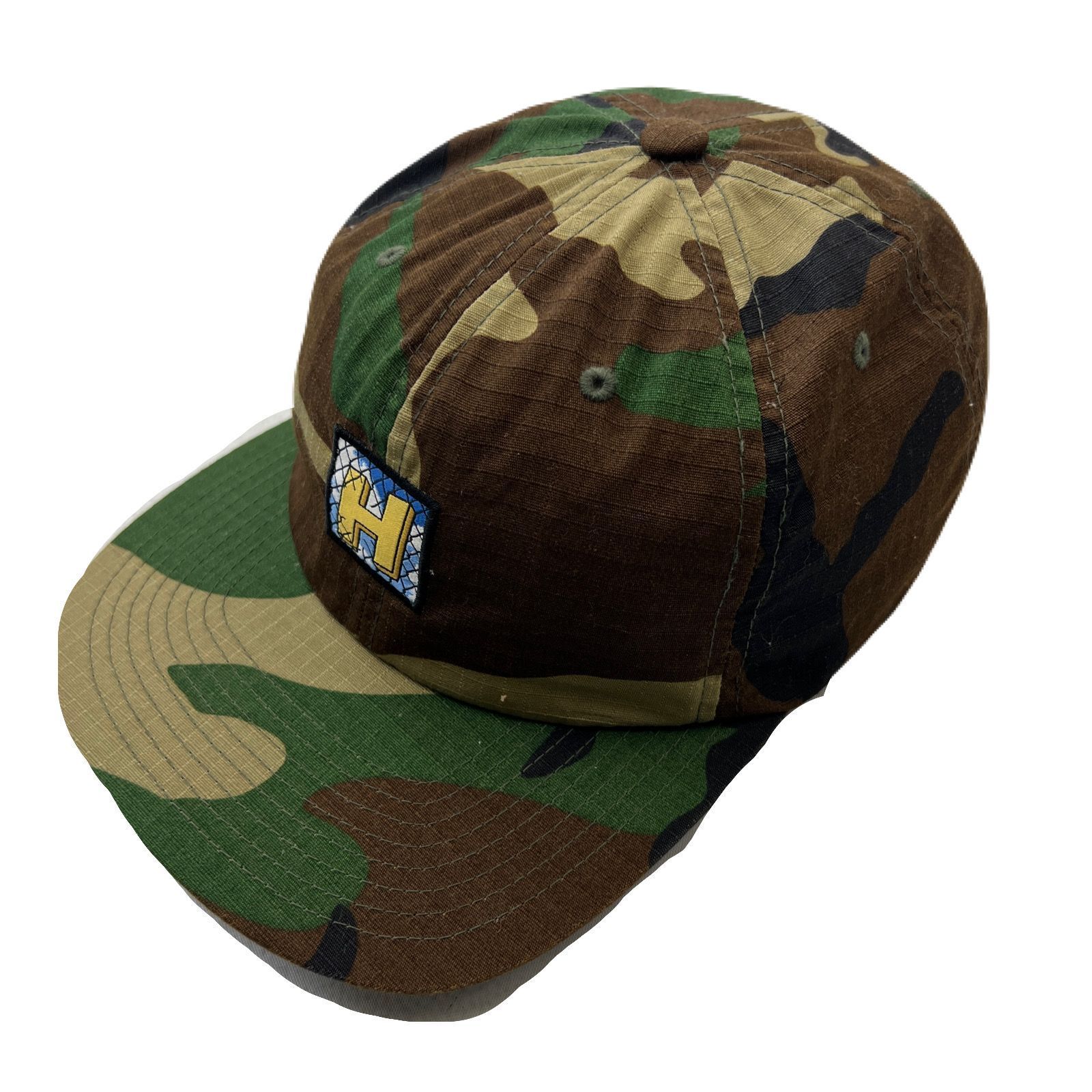 HUF ハフ コットンキャップ 迷彩 カモフラ スナップバック 【フロント