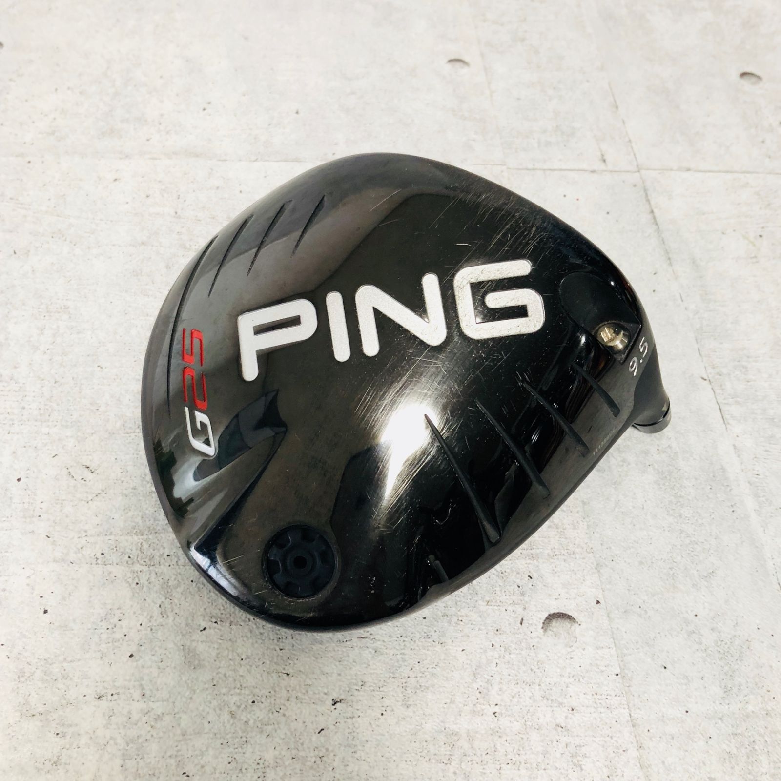 PING ピン G25 ヘッド ドライバー 1W メンズ ゴルフ ウッド 単品 初心者 入門 PING ピン G25 ヘッド ドライバー 1W メンズ ゴルフ ウッド 単品