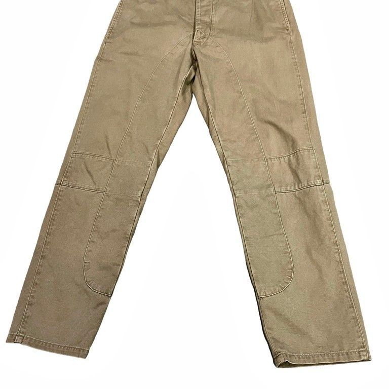 KAPITAL コットンツイルテーパードダブルニーパンツ ボトム ワーク